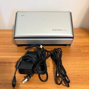 Fujitsu ScanSnap S1500 Document Scanner Duplex PA03586-B015 w/ AC & USB Cords